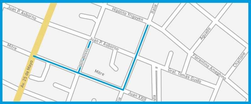 La Municipalidad dispondrá cortes de calle en Belén de Escobar por las obras de AySA para mejorar el servicio en toda la localidad