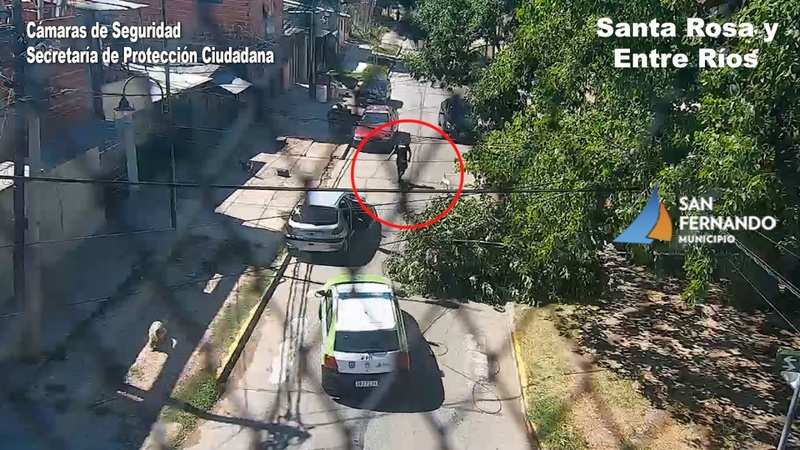 Protección Ciudadana de San Fernando persiguió y detuvo a los autores de una entradera