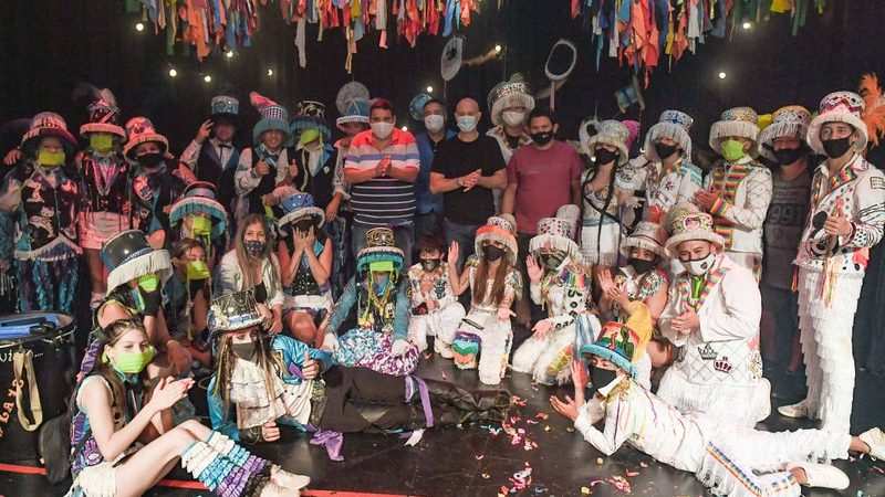 San Fernando disfrutó el carnaval 2021 de forma virtual desde el Teatro Martinelli