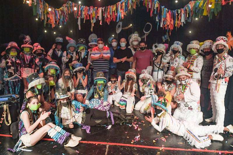 San Fernando disfrutó el carnaval 2021 de forma virtual desde el Teatro Martinelli