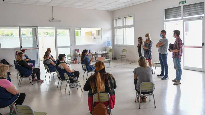 San Fernando capacita al personal docente municipal sobre la sanitización preventiva contra el covid-19
