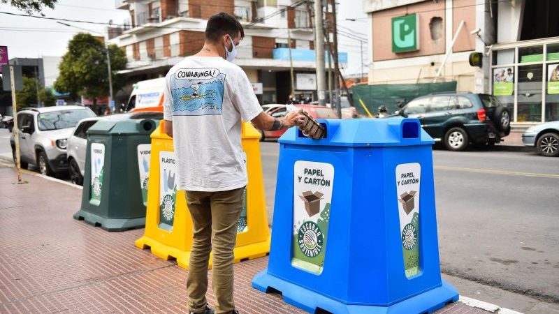 Se recolectaron en enero 24.000 kilos de residuos sólidos urbanos para reciclar, a través del programa “Escobar sostenible”