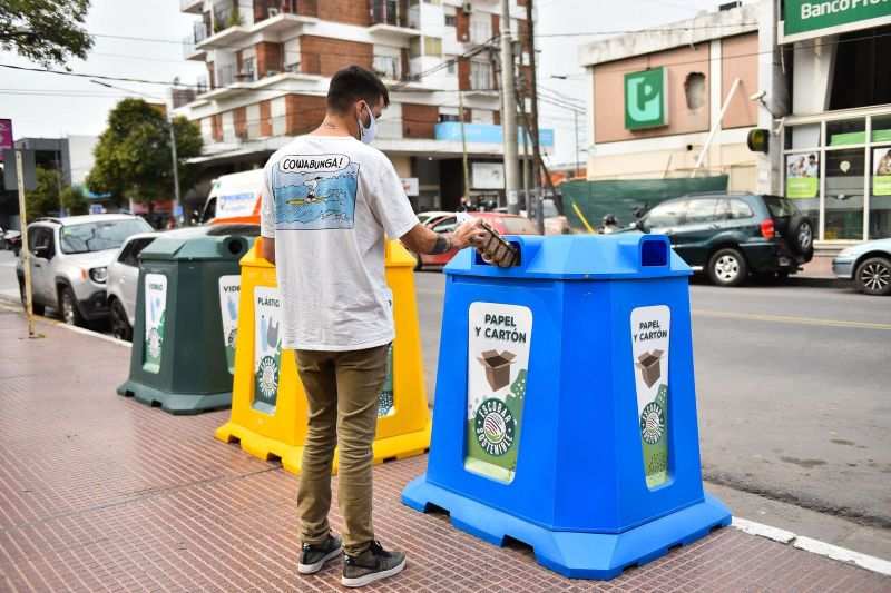 Se recolectaron en enero 24.000 kilos de residuos sólidos urbanos para reciclar, a través del programa “Escobar sostenible”
