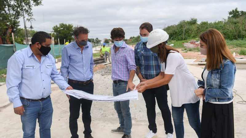 Andreotti y Katopodis recorrieron importantes obras para San Fernando que financia la Nación  