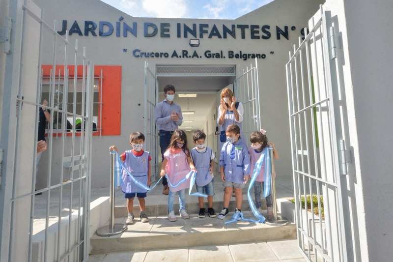 Juan Andreotti inauguró la renovación del Jardín Nº931