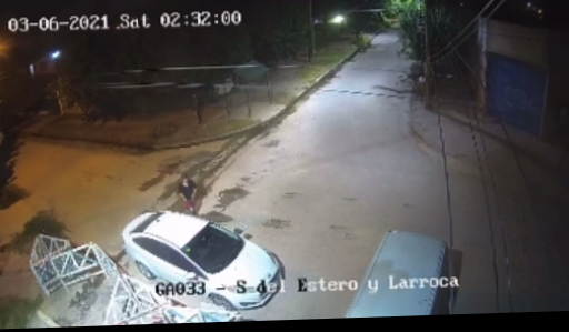 Por el rápido accionar del Centro de Monitoreo se detectó un ilícito y se detuvo al Delincuente
