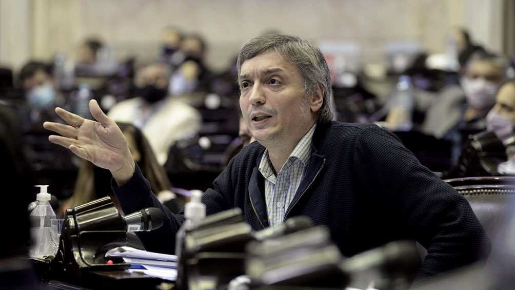 Maximo Kirchner: “Macri decidió mentir cuando dijo que iba a eliminar ganancias