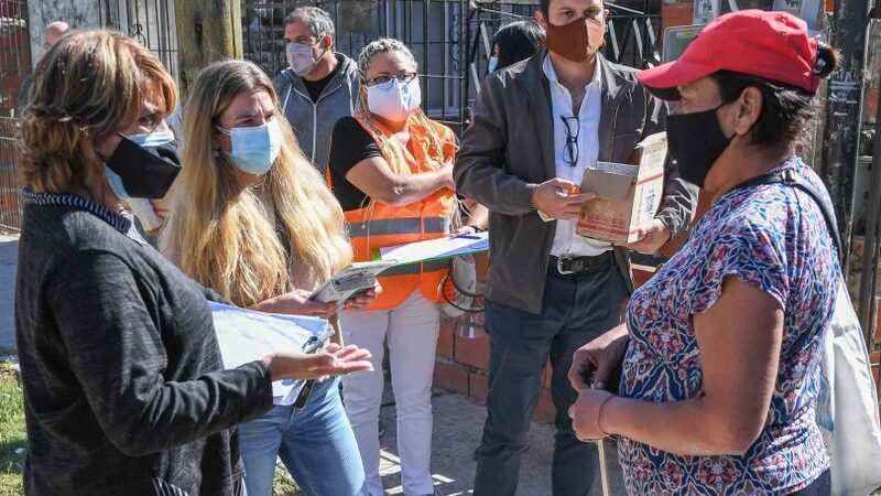 El Municipio realizó un nuevo operativo de prevención del dengue y vacunación en el barrio San Martín