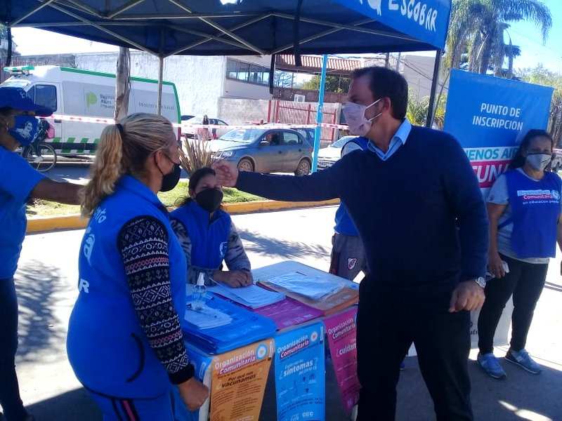 Sujarchuk en el Operativo Detect-AR de Maquinista Savio: “Muchos países tomaron medidas drásticas para evitar contagios, tomemos conciencia para evitarlas”.