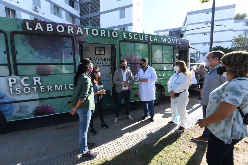El Municipio de San Fernando llevó adelante un nuevo operativo ‘DetectAR’ en la plaza del barrio Infico