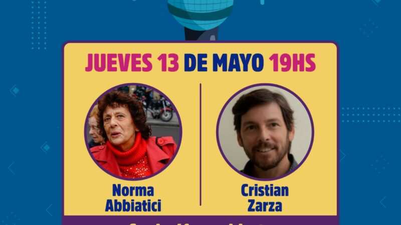 Escobar, Norma Abbiatici & Cristian Zarza le dan continuidad al Ciclo de Recitales Poéticos 2021