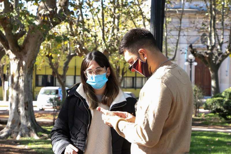 En Carmen de Areco , asesoran sobre inscripción a PROGRESAR y registro para la vacunación contra el Covid-19.