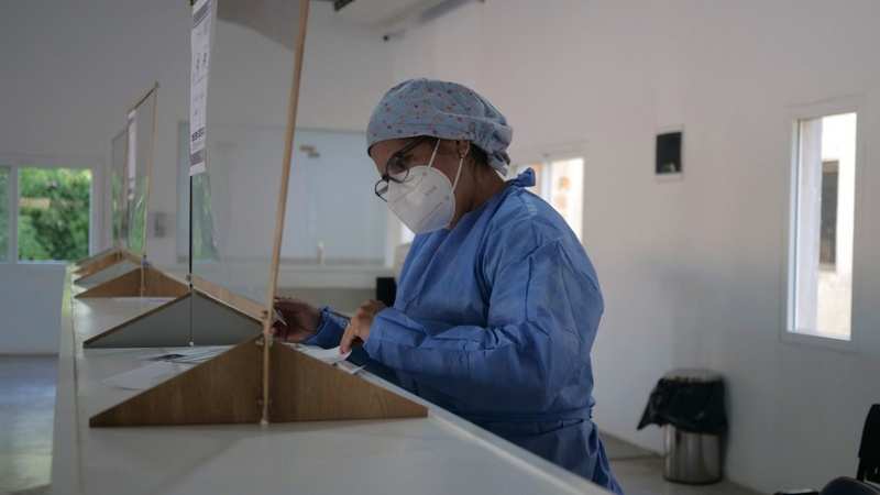 Exaltación de la Cruz, cumple un año la Guardia Covid del Hospital San José