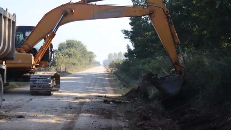 Exaltación de la Cruz, continúan las obras en el camino “La Lata”