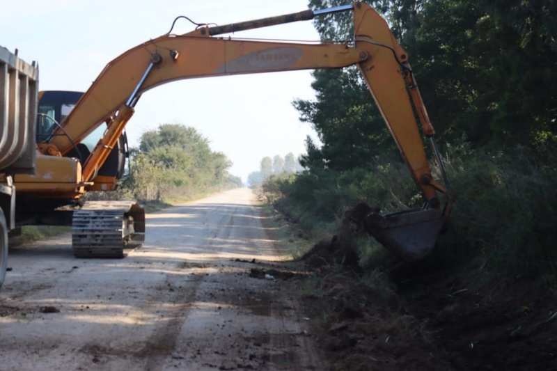 Exaltación de la Cruz, continúan las obras en el camino “La Lata”