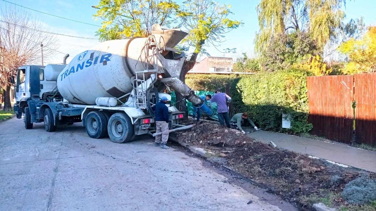 Siguen las obras de Veredas en Los Cardales
