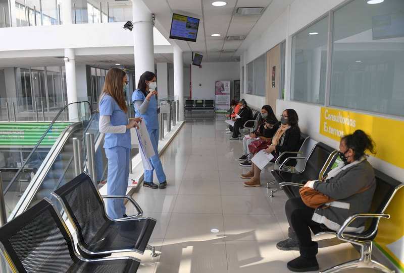El área de Nutrición de San Fernando continúa con la atención personalizada y refuerza consejos saludables