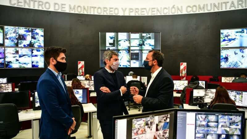 Ariel Sujarchuk y Matías Lammens recorrieron distintos puntos del distrito y supervisaron los trabajos del programa “Clubes en Obra”