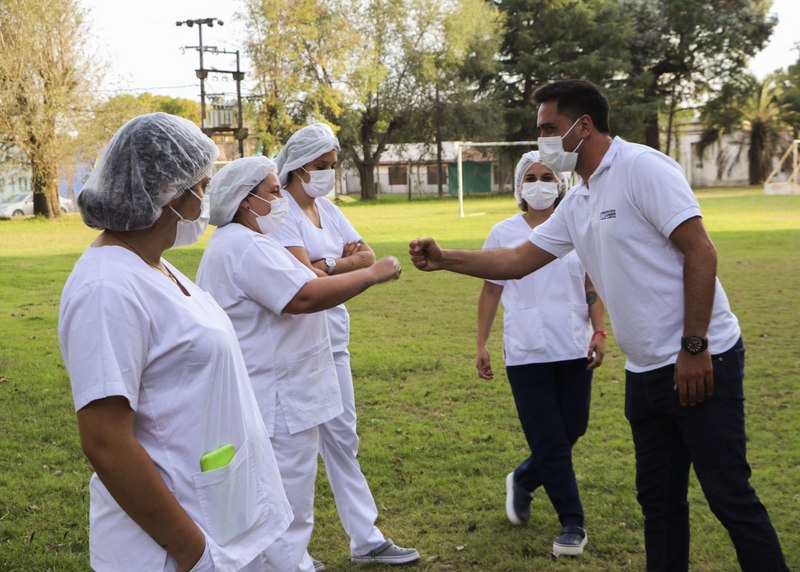 La vacunación sigue avanzando en Carmen de Areco