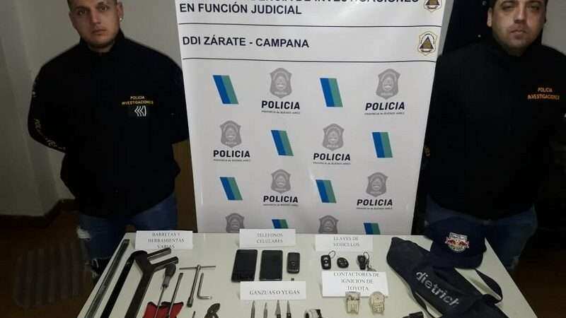 Por las cámaras de seguridad del Centro de Monitoreo, desbaratan una banda que se dedicaba al robo de camionetas 4×4 