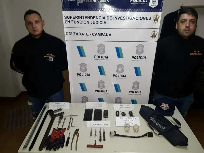 Por las cámaras de seguridad del Centro de Monitoreo, desbaratan una banda que se dedicaba al robo de camionetas 4×4