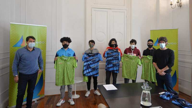 Juan Andreotti reibió a jóvenes tenistas que representarán a San Fernando en los Juegos Bonaerenses