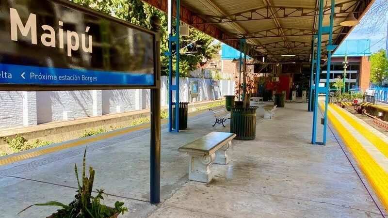 Trenes Argentinos continúa avanzando en la puesta en valor de la  Estación Maipú del Tren de la Costa.