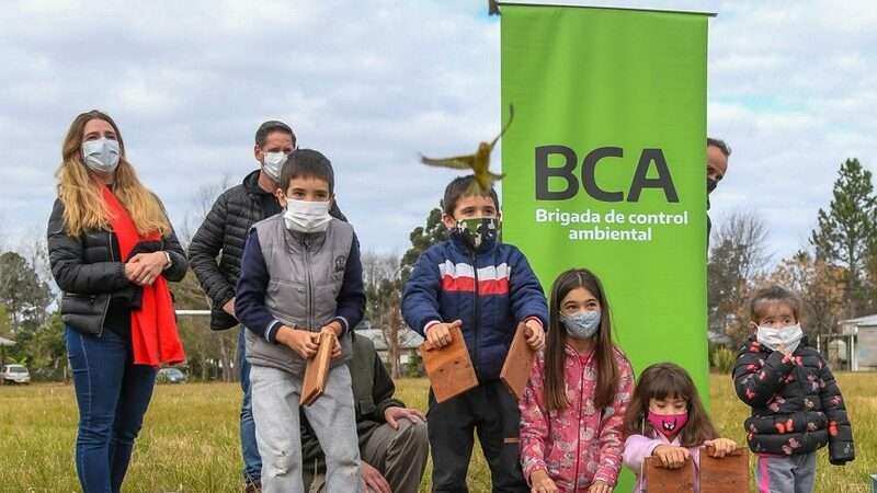 San Fernando participó de la liberación de un centenar de aves rescatadas en el Pueblo Nueva Esperanza