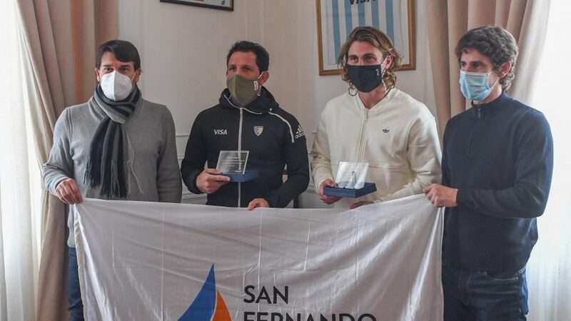 Juan Andreotti despidió a deportistas sanfernandinos que competirán en los Juegos Olímpicos de Tokio