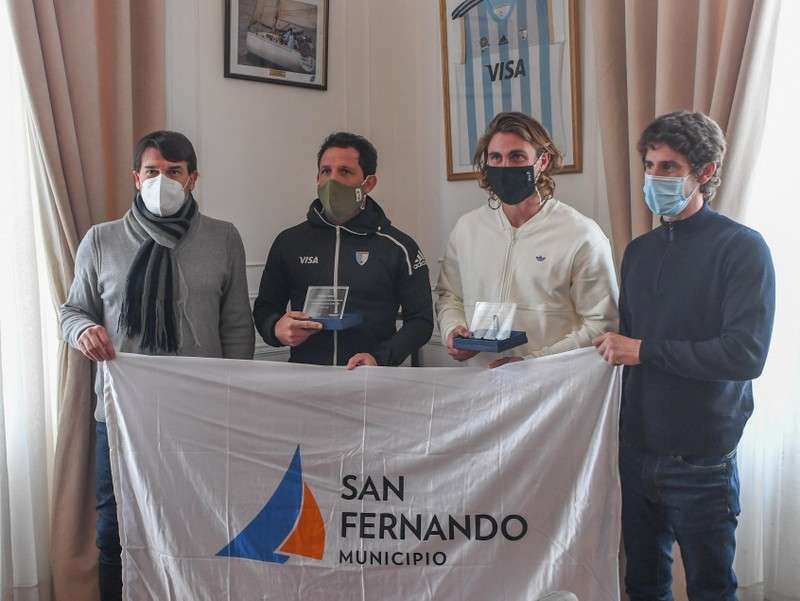 Juan Andreotti despidió a deportistas sanfernandinos que competirán en los Juegos Olímpicos de Tokio