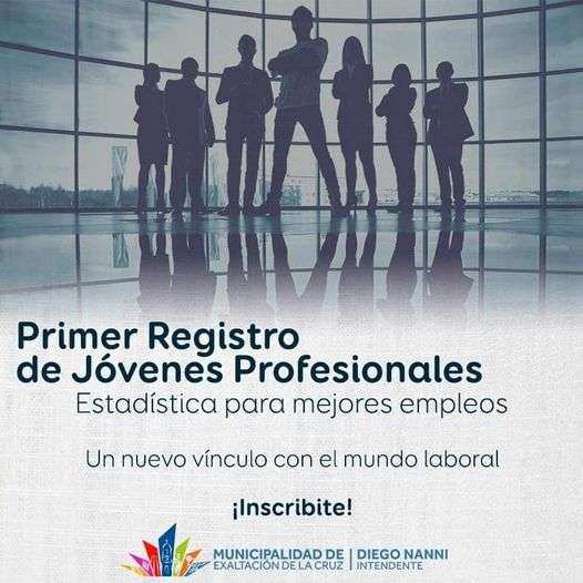 Exaltación, más de 80 inscriptos en el Registro de Jóvenes Profesionales