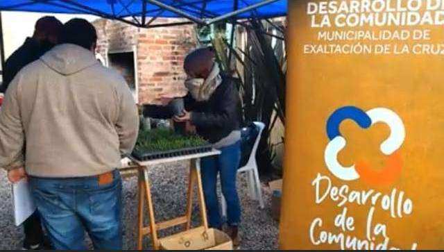 Exaltación, entrega de Plantines y Semillas de la Huerta Comunitaria