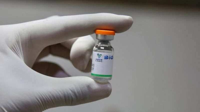Exaltación, llegaron 800 Dosis de Sinopharm