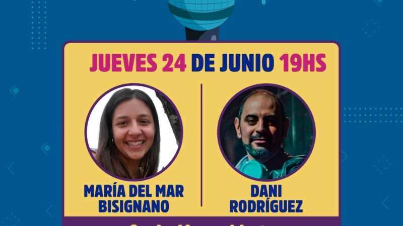 María del Mar Bisignano & Dani Rodríguez, en el Ciclo de Recitales Poéticos de Escobar
