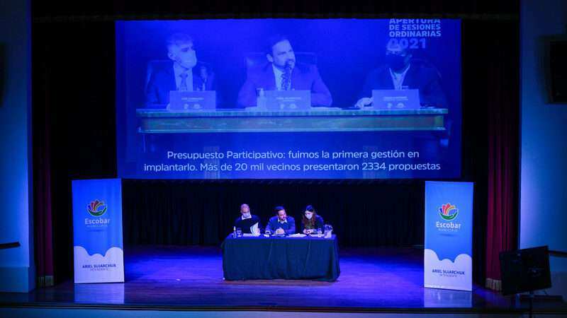 El intendente Ariel Sujarchuk lanzó el programa Presupuesto Participativo 2021  para que los vecinos sigan proponiendo y votando obras en sus barrios