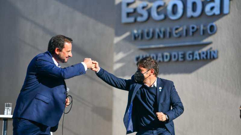 Ariel Sujarchuk y Axel Kicillof inauguraron la ampliación de la UDP Garín en otra jornada histórica para el partido de Escobar 