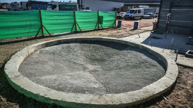 La Municipalidad comenzó con la construcción del primer biodigestor en el distrito