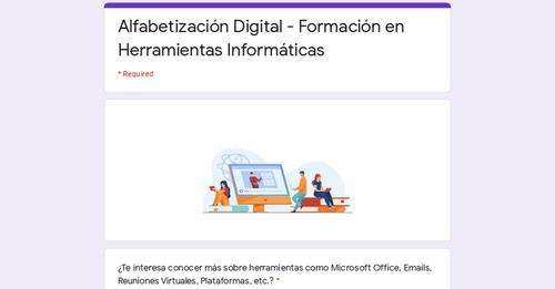 Exaltación, Alfabetización Digital
