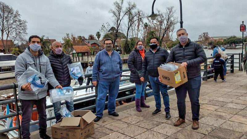 El Consejo Escolar repara muelles, coloca calefactores y entrega el SAE a escuelas del Delta de San Fernando