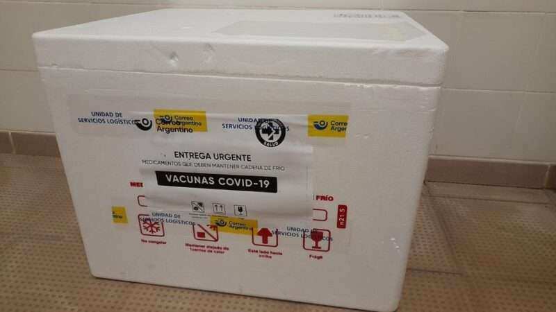 Exaltación, nuevo arribo de Dosis , llegaron 700 Sinopharm