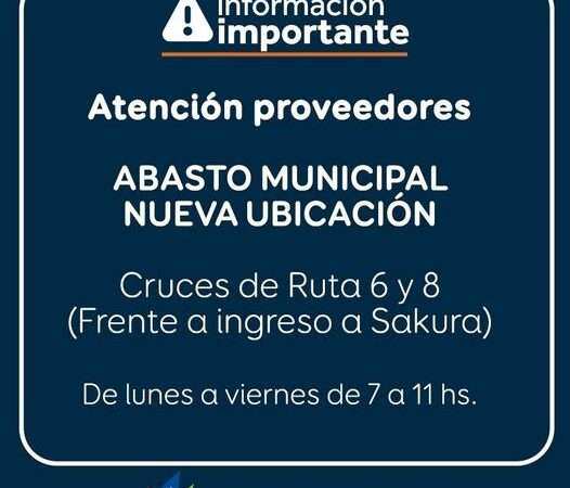 Oficina de Abasto, ahora en la entrada a Sakura