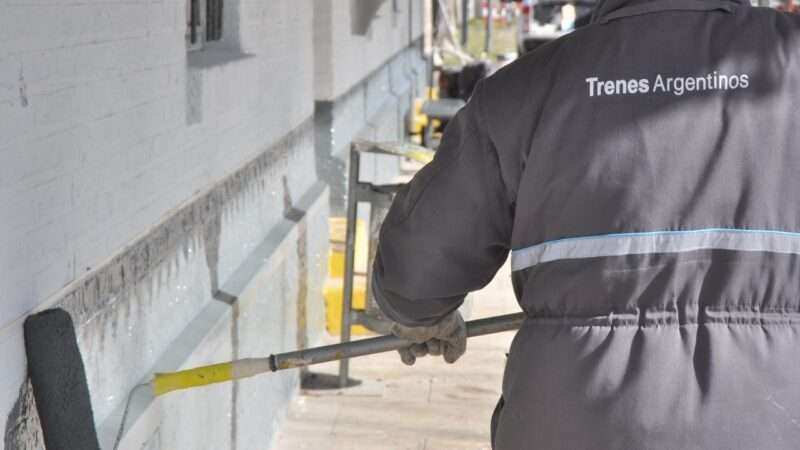 Los Cardales, Pintura y Puesta en Valor de la Estación del Ferrocarril