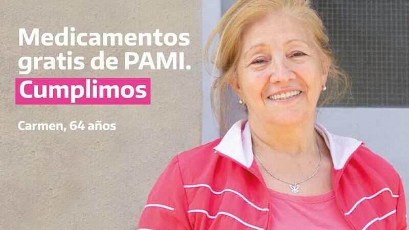 El Programa Medicamentos Gratis de PAMI alcanza a 3.500.000 personas que ahorran $4200
