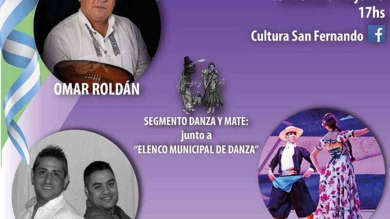 En el Día de la Independencia, San Fernando realizará una Peña Folklórica Virtual desde el Teatro Martinelli