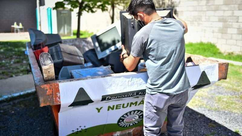 Escobar Sostenible: el Municipio organiza una nueva jornada de recolección de residuos de aparatos eléctricos y electrónicos (RAEE) en todo el distrito