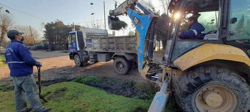 La Municipalidad de Escobar intensifica las obras de mejora de calles y mantenimiento del espacio público