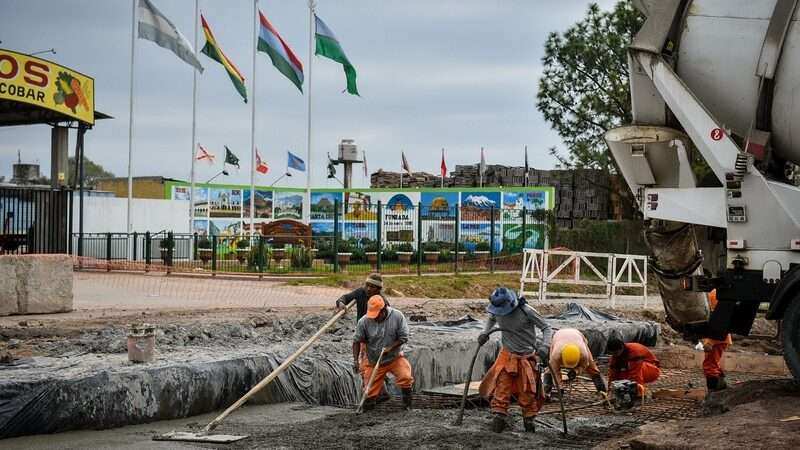 La Municipalidad de Escobar sigue adelante con obras de infraestructura urbana en las seis localidades del distrito