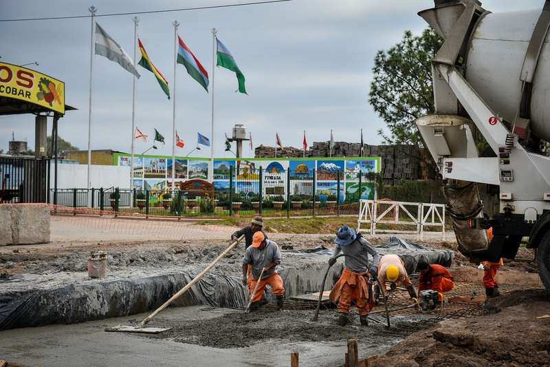 La Municipalidad de Escobar sigue adelante con obras de infraestructura urbana en las seis localidades del distrito