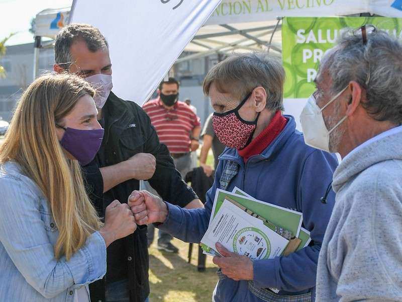 Se realizó el operativo “El Municipio en tu Barrio”, en la plaza Manuel Belgrano