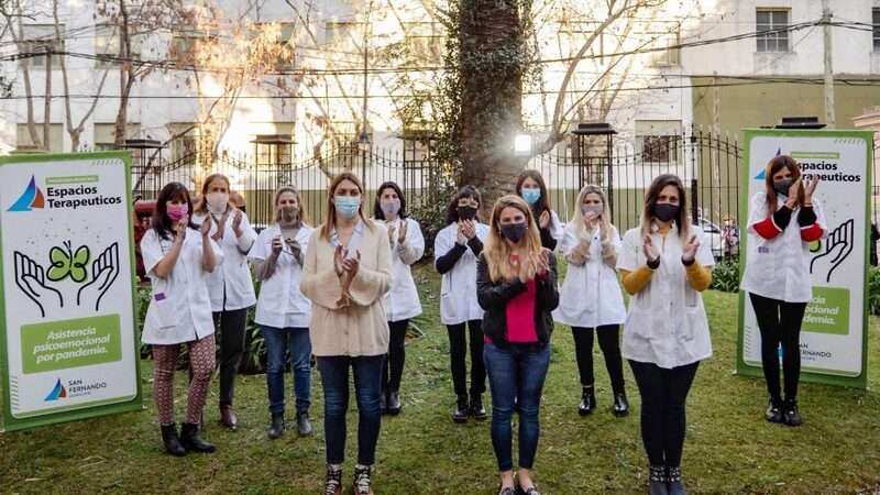 San Fernando presentó su nuevo Programa de Espacios Terapéuticos Municipales